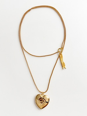 Large Heart Opera Twoway Necklace
