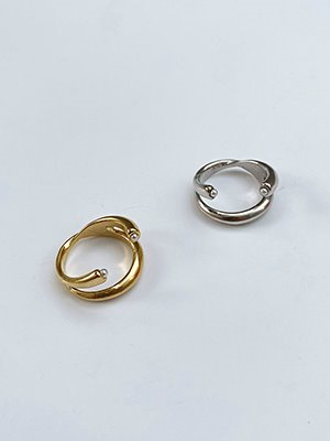 [리퍼브50%] Pearl Layer Ring [2color]