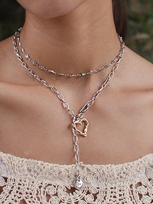 Truelove twoway necklace Silver