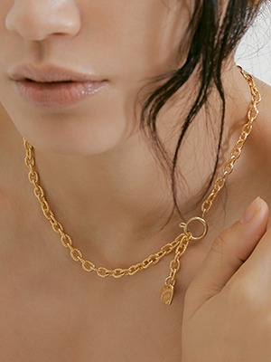 Texture Cable chain Necklace