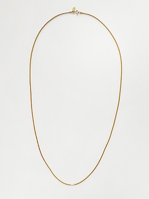 925 Thin Snake Chain Long Necklace