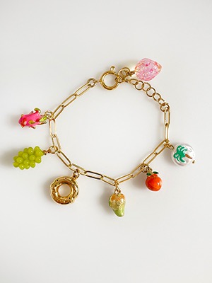 Tropical Chain Bracelet 2color