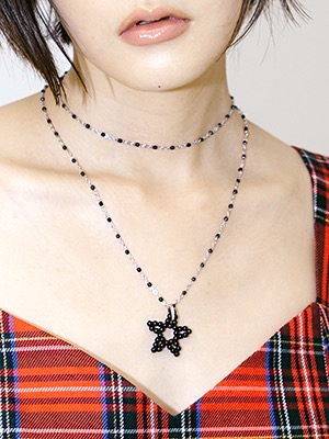 Black Star Necklace