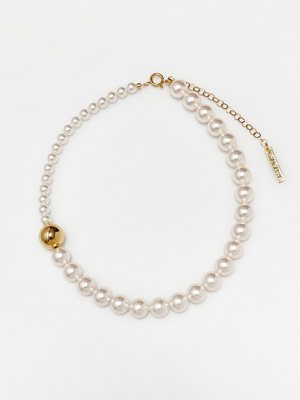 Harmony Pearl Necklace / Gold